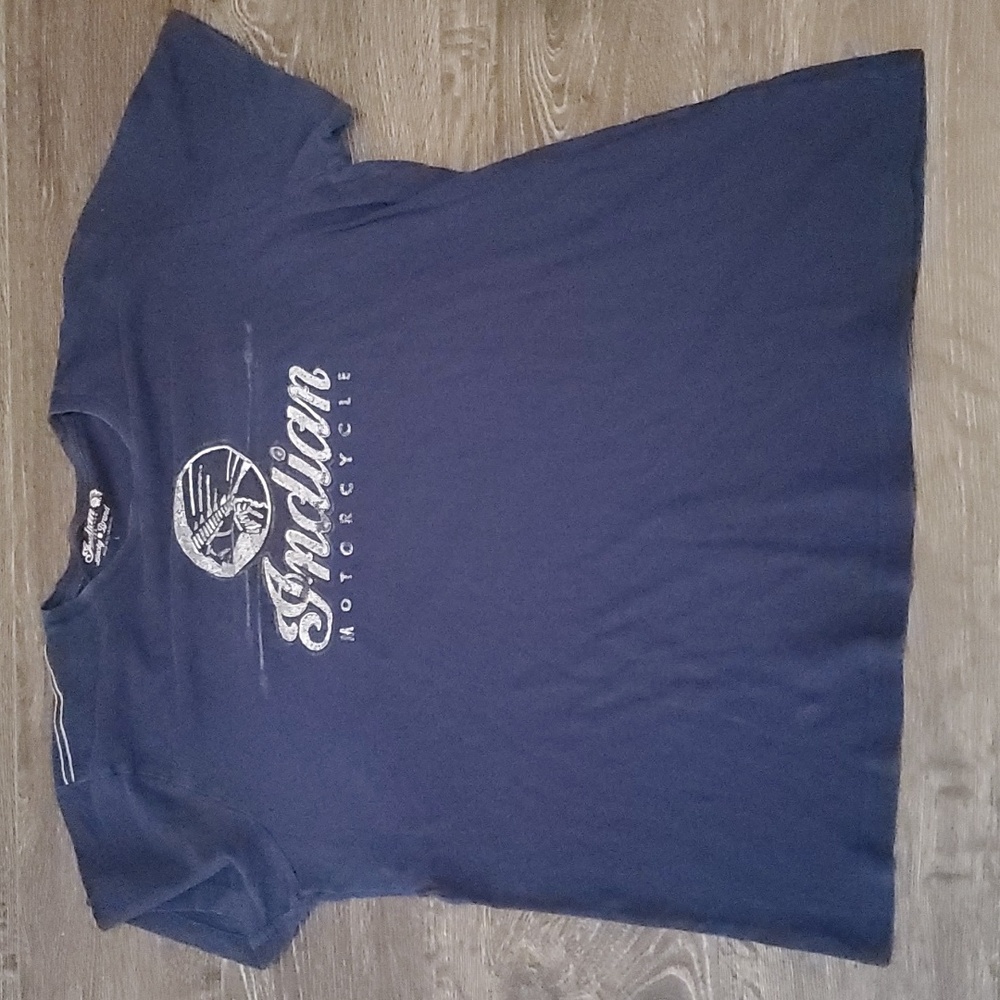 Indian Motorcycle Lucky Brand Large Tee - Tshirt short sleeve
